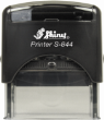 Shiny Brand Self Inking Rubber Stamp, 7/8" x 2-3/8" Featuring 2 Color Pad Option; Stamp; Self-Inking; two color; rubber stamp;