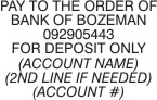 Deposit-Bank of Bozeman