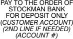 Deposit-Stockman Bank