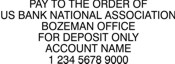 Deposit-US Bank Bozeman