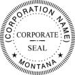 Self-Inking Corporate Seal
