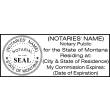 Montana Notarial Seal