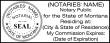 Montana Notarial Seal