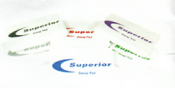 Superior Felt Stamp Pad, Size #00 (1-1/2" x 2-3/4"), Blue, Water Based Ink.